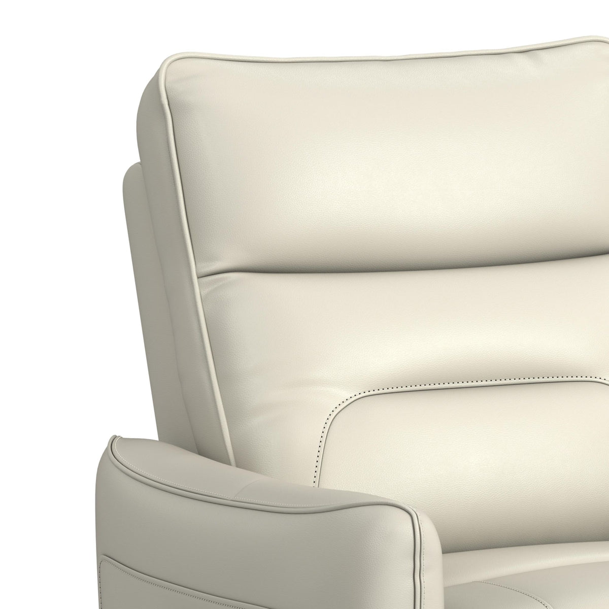 Deco P1 Recliner with Glider and Swivel in Del Mar Cream
