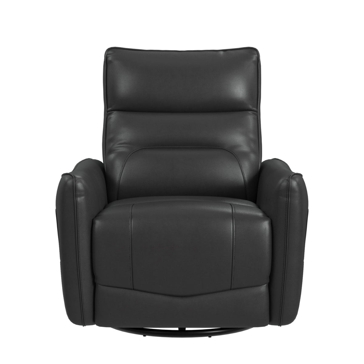 Deco P1 Recliner with Glider and Swivel in Del Mar Grey