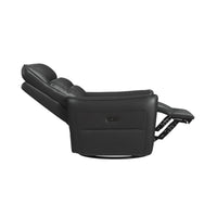 Deco P1 Recliner with Glider and Swivel in Del Mar Grey