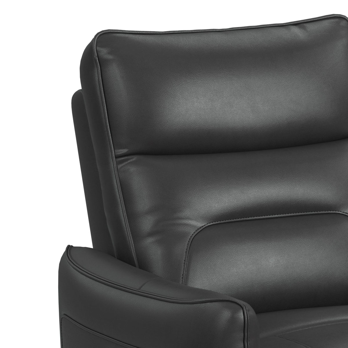 Deco P1 Recliner with Glider and Swivel in Del Mar Grey