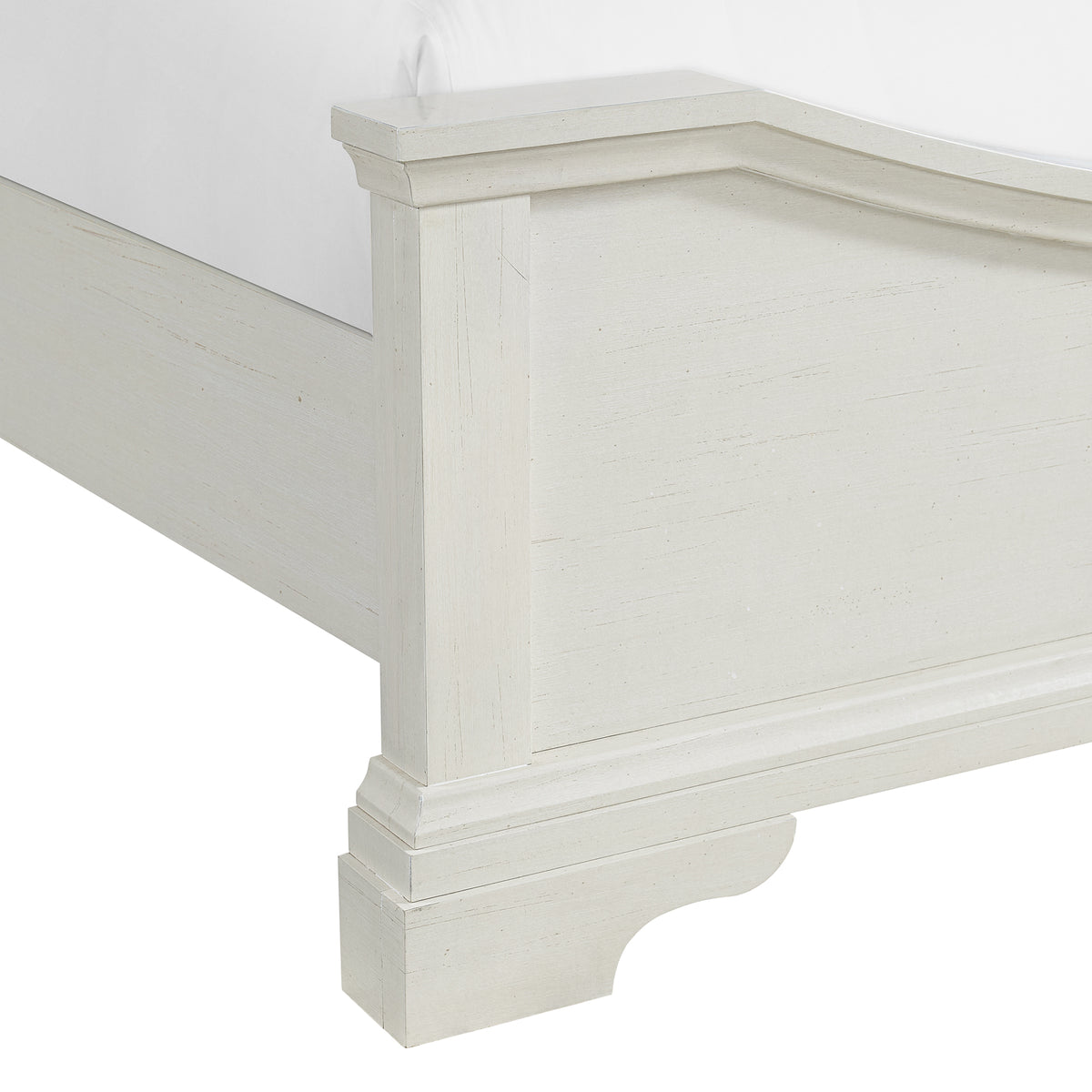 Eastwood Youth Twin UPH Bed in Off-White
