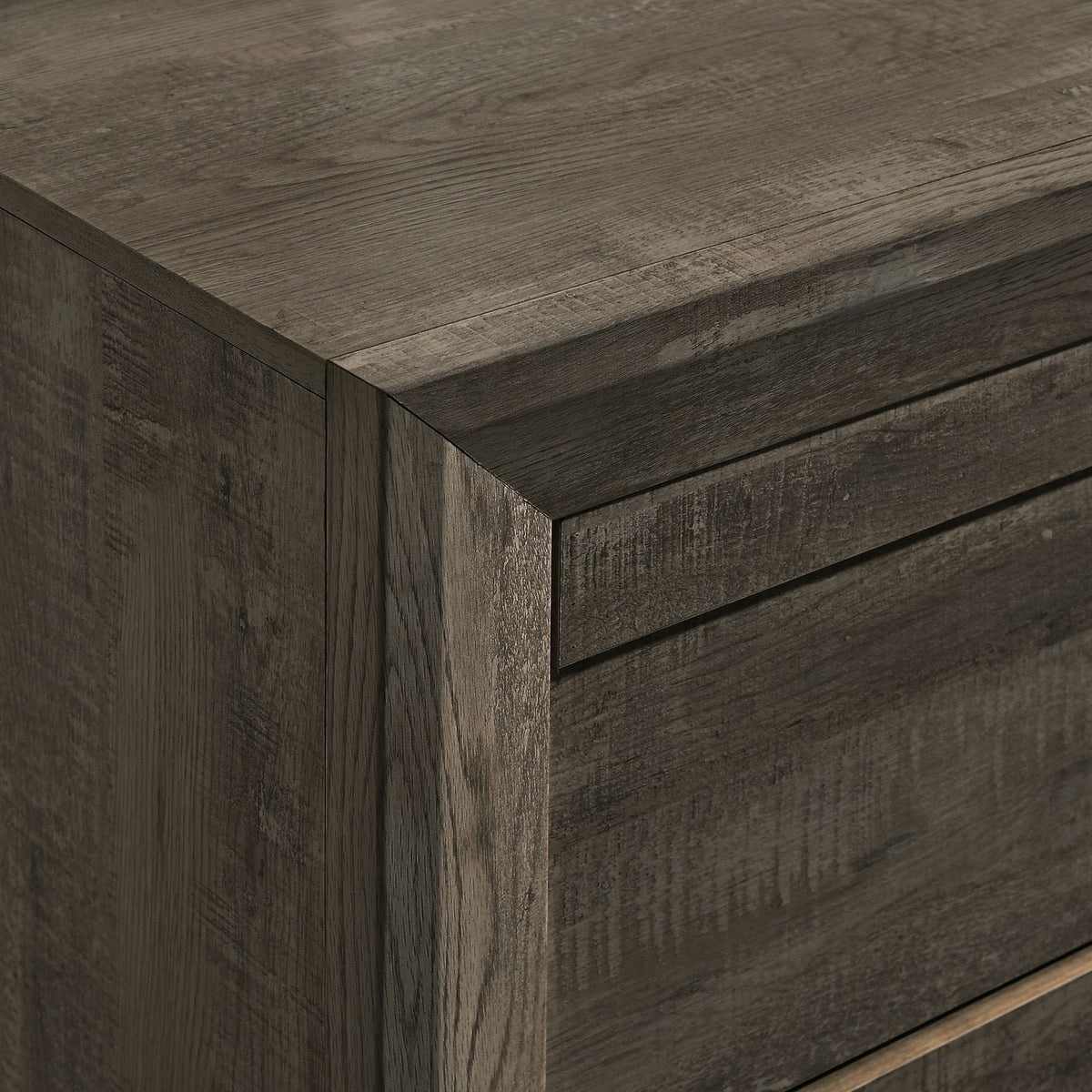 Eleanor Twin Panel 5PC Bedroom Set in Mocha Grey