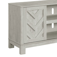 Eleanor 70"" TV Stand with Sliding Door in White