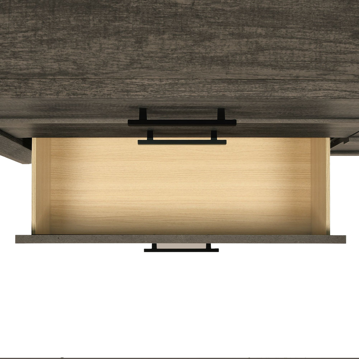 Eleanor Twin Panel 5PC Bedroom Set in Mocha Grey