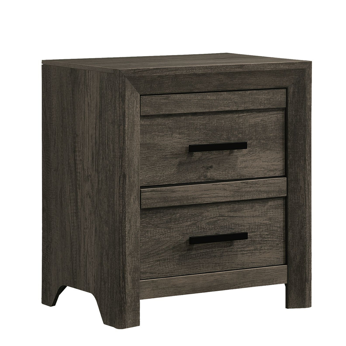 Eleanor Twin Panel 5PC Bedroom Set in Mocha Grey