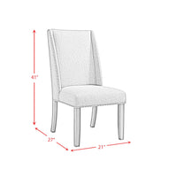 Everdeen 6PC Dining Set in Charcoal-Table, Four Chairs & Bench