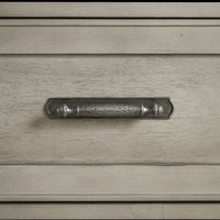 Farmington King Panel 3PC Bedroom Set in Medium Brown and Washed Stone