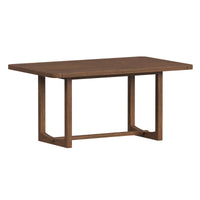 Glinda 7PC Counter Height Dining Set in Brown-Table, Four Chairs and Two UPH Chairs