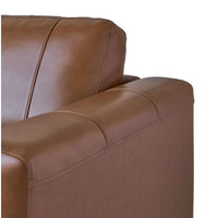 Hampton Chair in Fiero Tan (Top Grain/PVC)