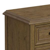 Heritage & Home King Sleigh 3PC Bedroom Set in Oak Brown