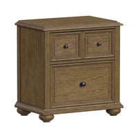Heritage & Home King Sleigh 3PC Bedroom Set in Oak Brown