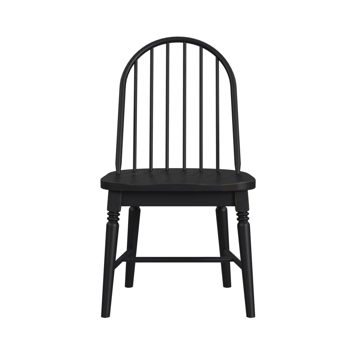 Heritage & Home Windsor Side Chair with Leveler in Black (2 Per Carton)