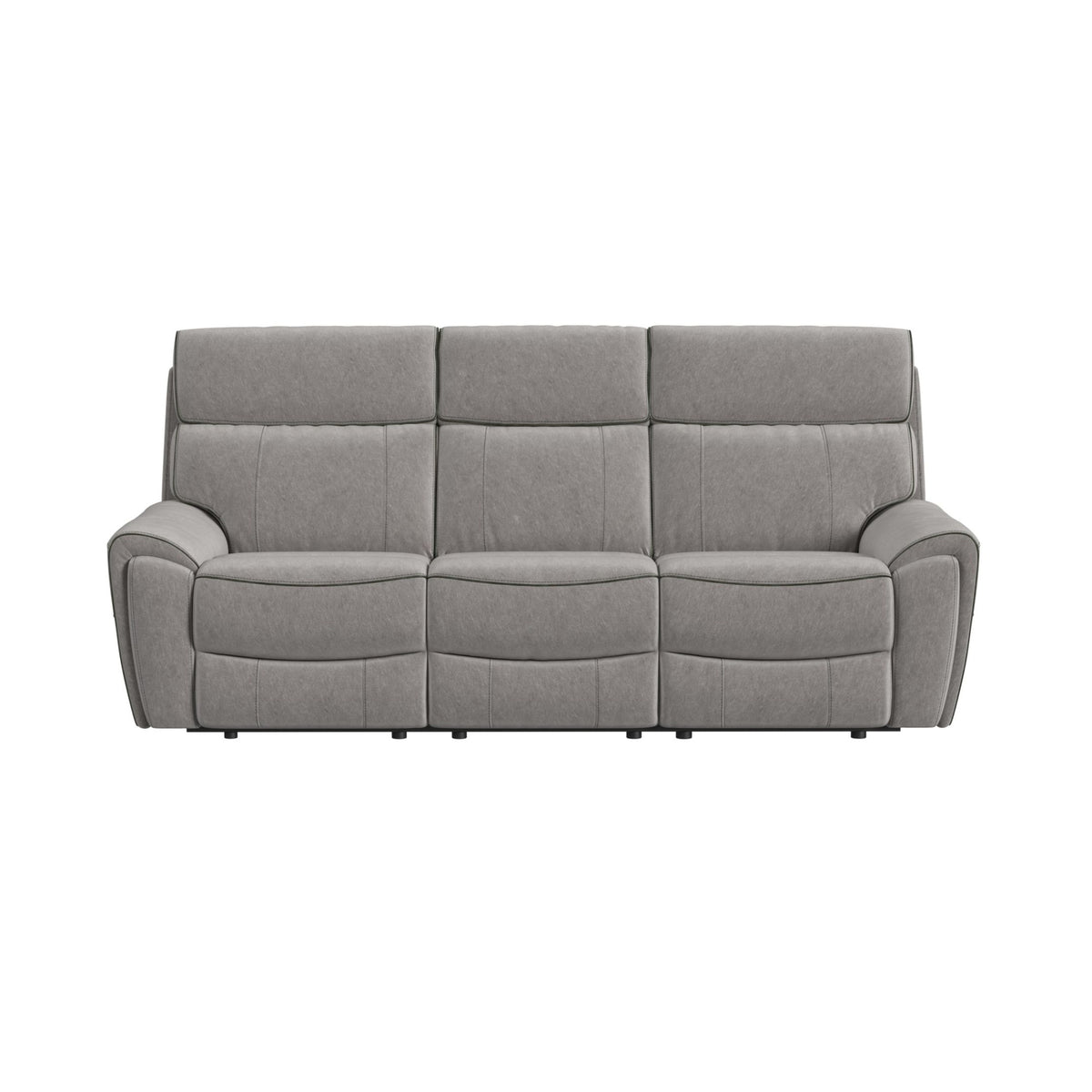 Jackpot P1 Sofa with Heat Massage in Explore Light Grey
