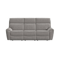 Jackpot P1 Sofa with Heat Massage in Explore Light Grey