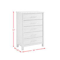 Jonas King 5PC Bedroom Set in Natural