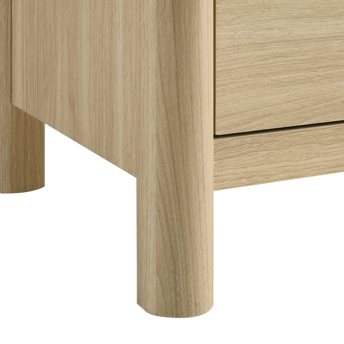 Jonas King 5PC Bedroom Set in Natural