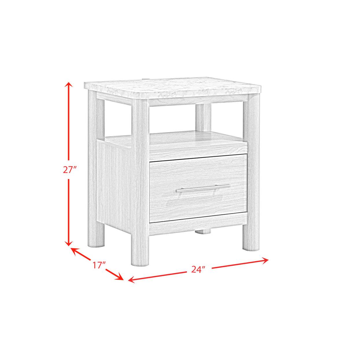 Jonas King 5PC Bedroom Set in Natural