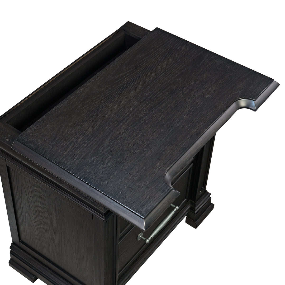 Kings Court Queen Storage 3PC Bedroom Set in Black
