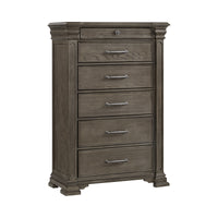 Kings Court King 3PC Bedroom Set in Grey