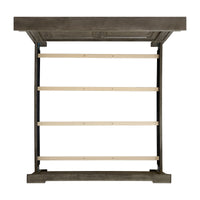 Kings Court King Bed in Grey