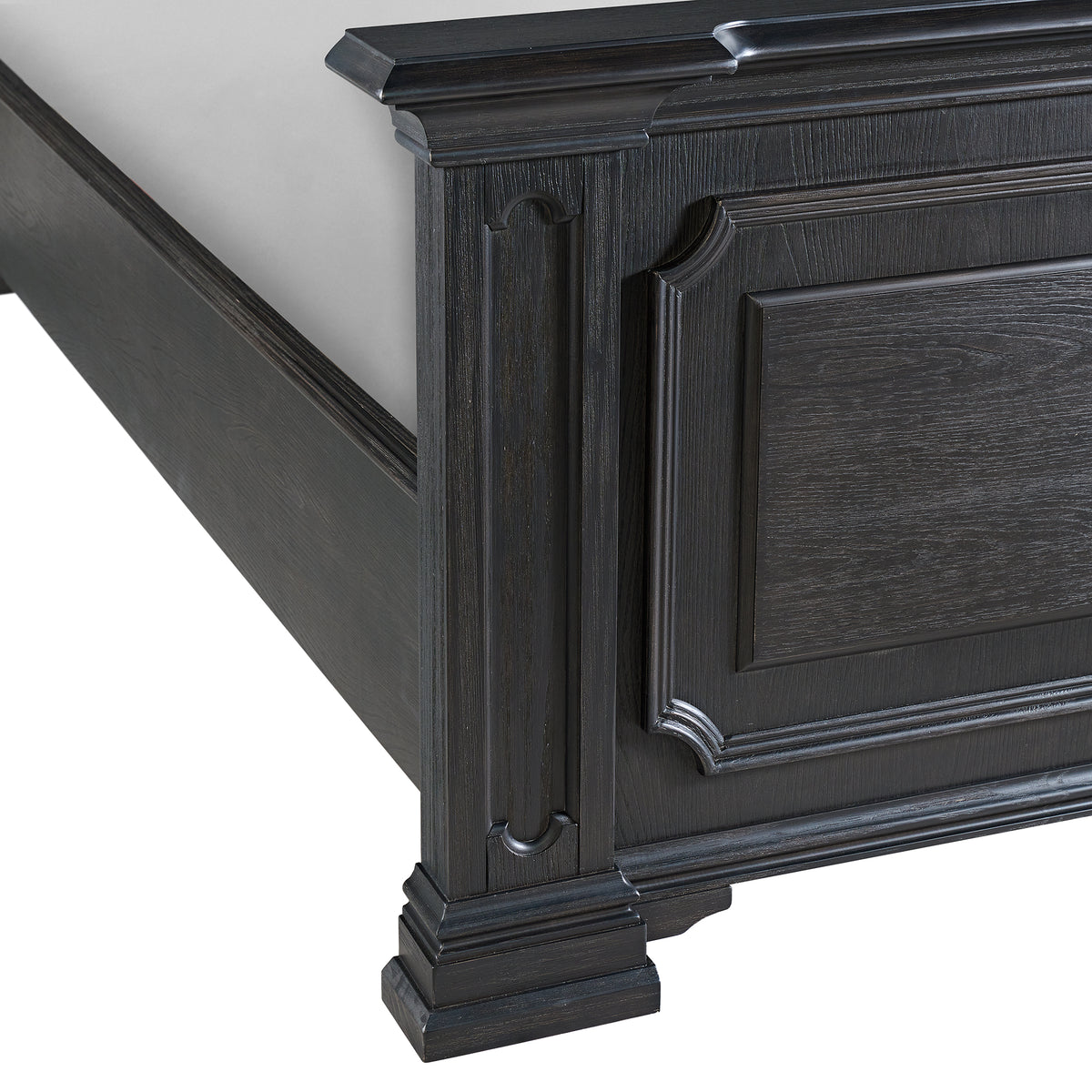 Kings Court Queen Storage 3PC Bedroom Set in Black