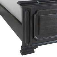 Kings Court Queen Storage 3PC Bedroom Set in Black