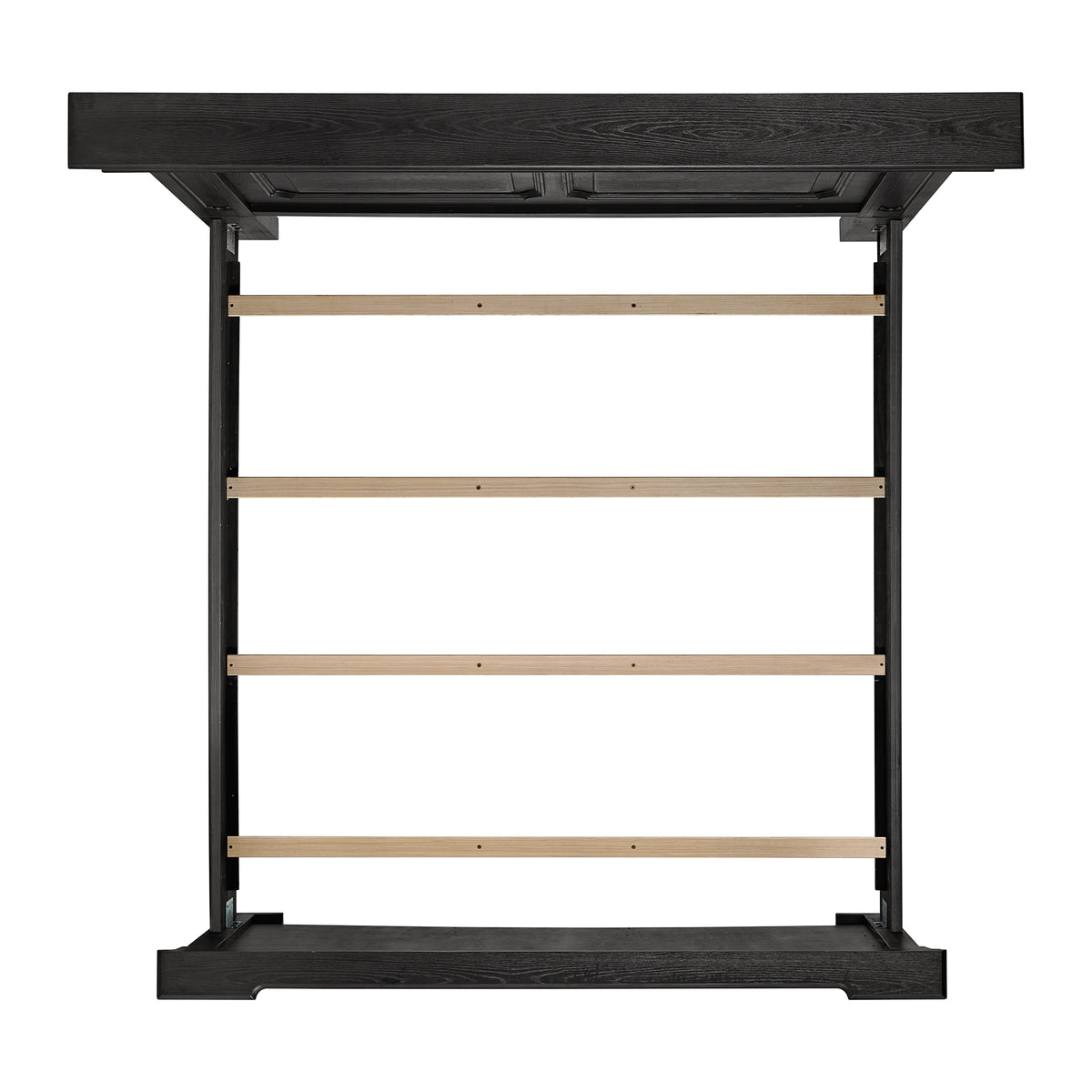 Kings Court King 3PC Bedroom Set in Black