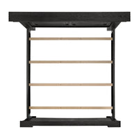 Kings Court King 3PC Bedroom Set in Black