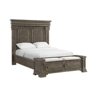 Kings Court Queen Storage Bed in Grey