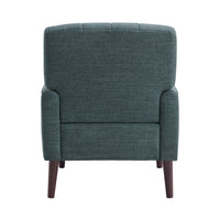Kiwi Chair with Channel Back in Palmer Teal