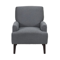 Kiwi Chair in 8077 Boucle Grey & Espresso