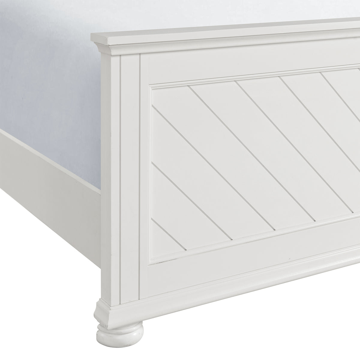 Kona Queen 3PC Bedroom Set with 2 Nightstands in White
