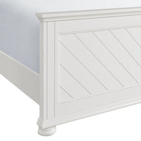 Kona Queen 3PC Bedroom Set with 2 Nightstands in White