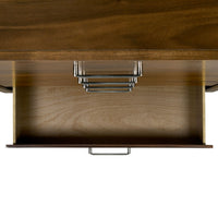 Malibu Queen 4PC Bedroom Set with 2 Nightstands & Chest in Walnut