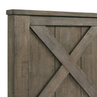 Maverick Queen Panel 4PC Bedroom Set in Antique Grey