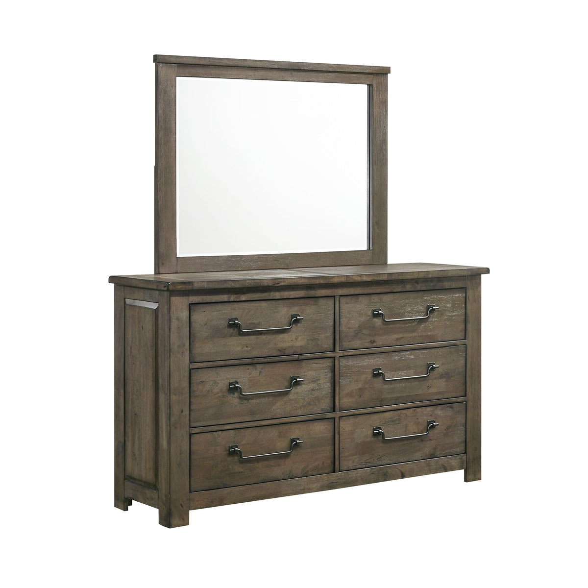 Maverick Queen Panel 4PC Bedroom Set in Antique Grey