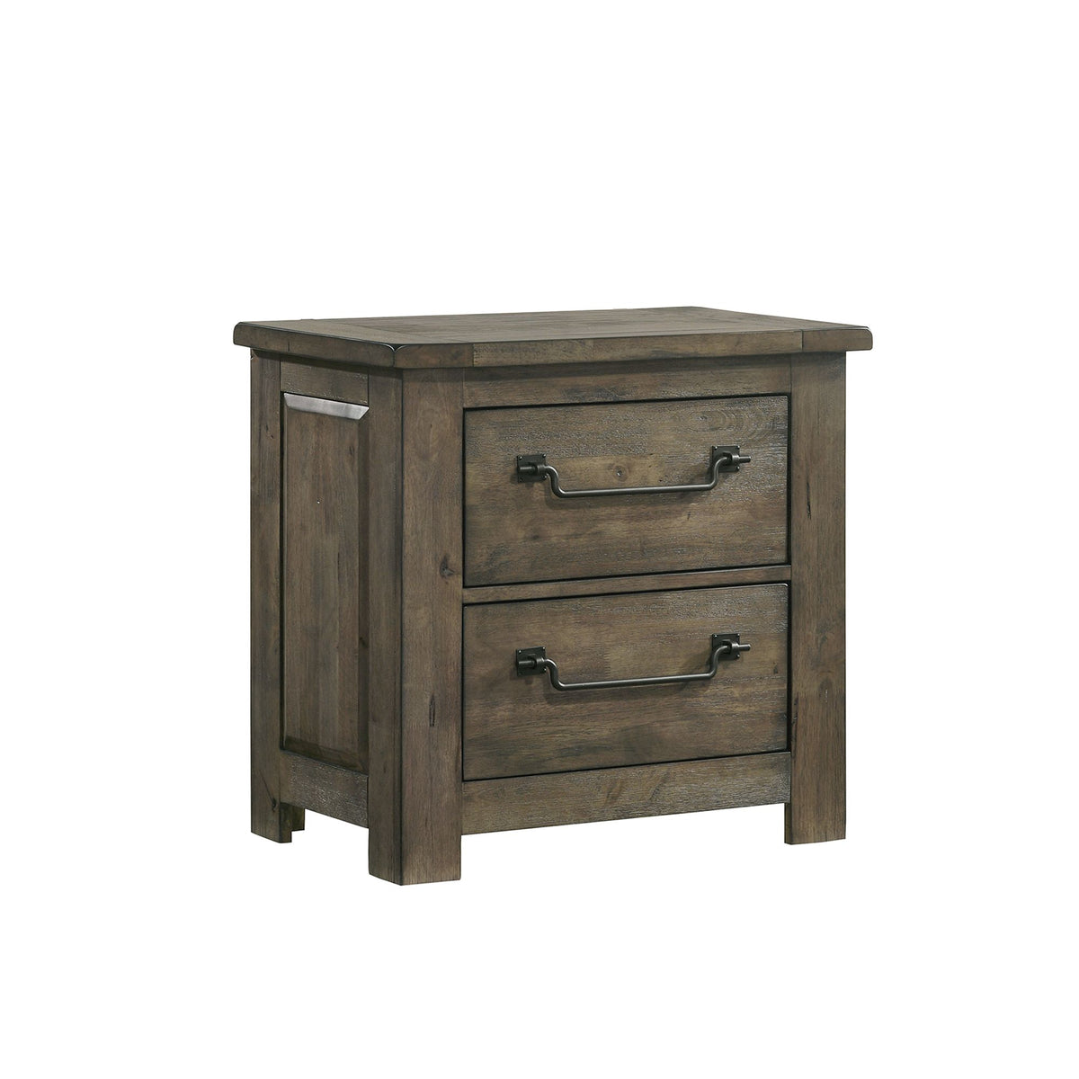 Maverick Queen Panel 4PC Bedroom Set in Antique Grey