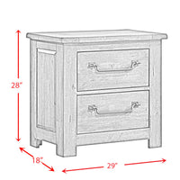Maverick Queen Panel 4PC Bedroom Set in Antique Grey