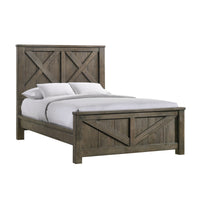 Maverick Queen Panel 4PC Bedroom Set in Antique Grey