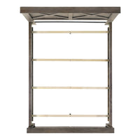 Maverick Queen Panel 4PC Bedroom Set in Antique Grey