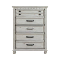 McCoy 5-Drawer Chest in Antique White