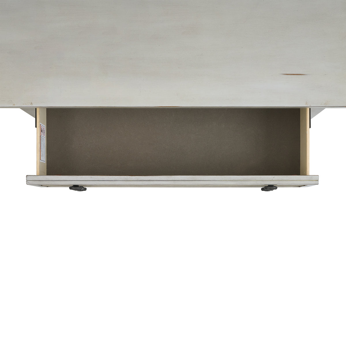 McCoy Dresser and Mirror Set in Antique White