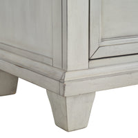 McCoy Queen Storage 4PC Bedroom Set with 2 Nightstands & Dresser in Antique White