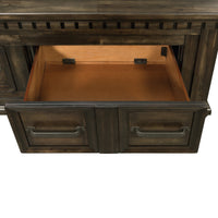 McCoy Queen Storage Bed in Charcoal