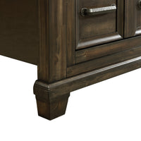 McCoy Queen Storage 5PC Bedroom Set with 2 Nightstands, Dresser & Chest in Charcoal