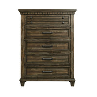 McCoy 5-Drawer Chest in Charcoal