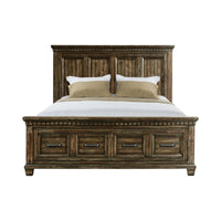 McCoy Queen Storage Bed in Charcoal
