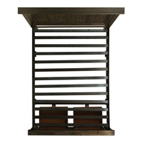 McCoy Queen Storage 3PC Bedroom Set with 2 Nightstands in Charcoal