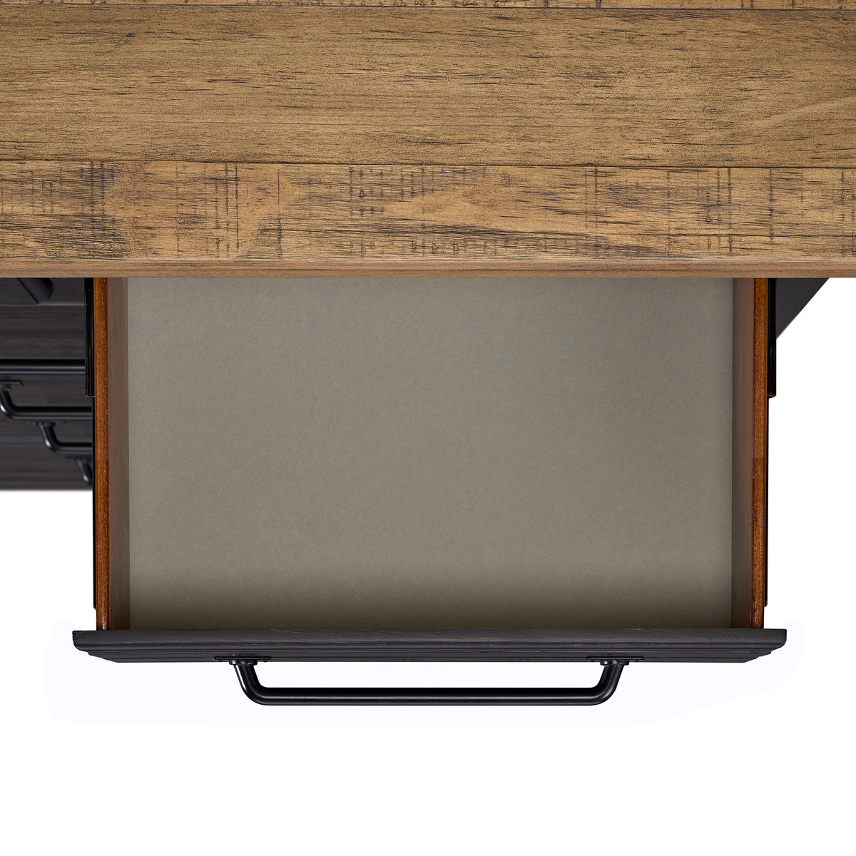 Montrose Queen Storage 3PC Bedroom Set in Espresso & Brown