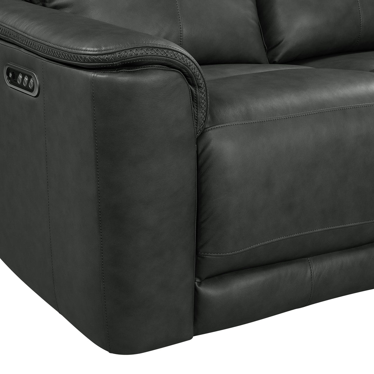 Mustang P3 Sofa with DDT, Wireless Chargerin Aline Anthracite